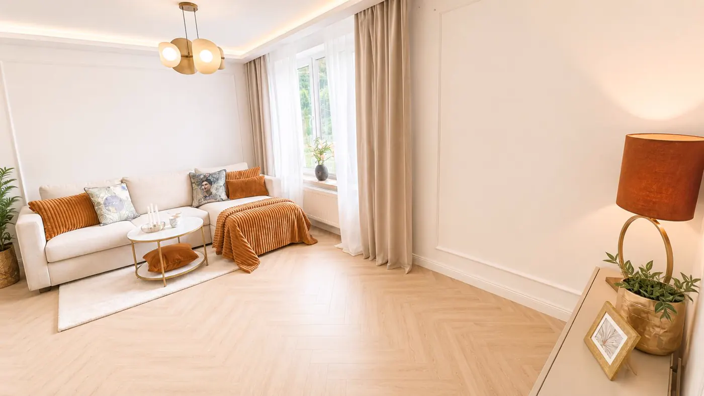 Salon — pełna perspektywa